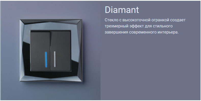Рамки стеклянные Diamant Werkel