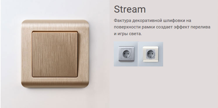Рамки пластиковые Stream Werkel