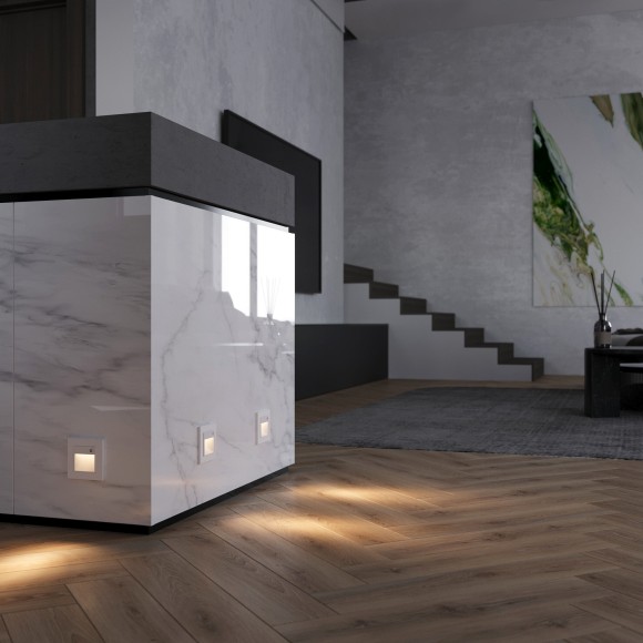 Встраиваемая LED подсветка с датчиком движения и изменяемой цветовой температурой (белый) W1154601