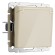 Розетка влагозащ. с зазем. с защит. крышкой и шторками (айвори акрил) W1171243 Розетка влагозащ. с зазем. с защит. крышкой и шторками (айвори акрил) W1171243