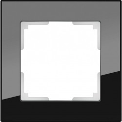 Рамка на 1 пост (черный) WL01-Frame-01