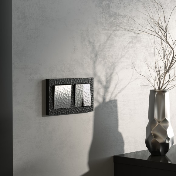 Рамка из поликарбоната на 2 поста Hammer черный W0022408 Рамка из поликарбоната на 2 поста Hammer черный W0022408