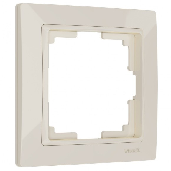 Рамка на 1 пост (слоновая кость, basic) WL03-Frame-01 Werkel