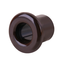 Втулка для вывода кабеля из стены 2 шт. коричневая ретро W6421114 Втулка для вывода кабеля из стены 2 шт. коричневая ретро W6421114