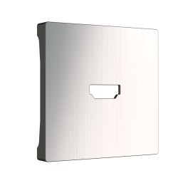 W1196002/ Накладка для розетки HDMI (глянцевый никель) W1196002