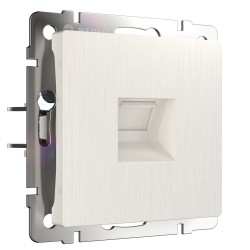 Розетка Ethernet RJ-45 (перламутровый рифленый) W1181013