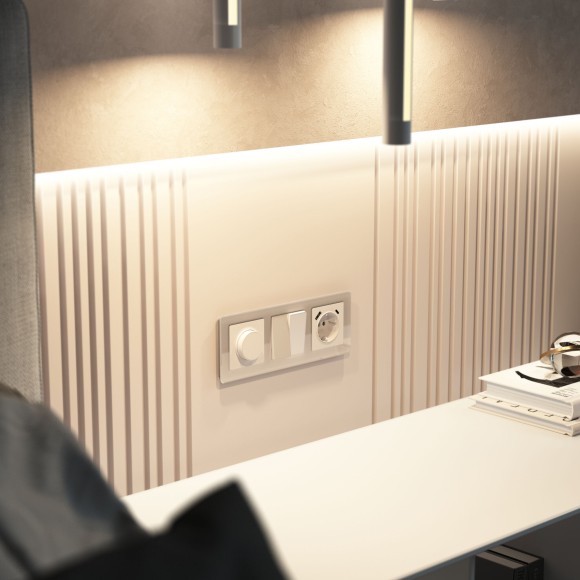 Диммер (айвори акрил) W1142043