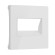 Накладка для двойной розетки Еthernet RJ-45 белый акрил W1191141