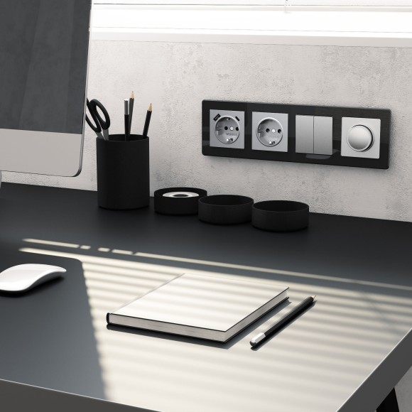 Рамка из акрила на 4 поста Acrylic черный W0042708 Рамка из акрила на 4 поста Acrylic черный W0042708