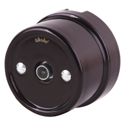 ТВ розетка коричневая ретро WL18-02-05