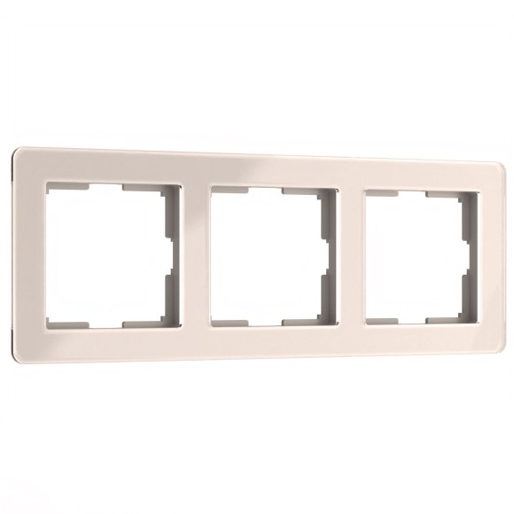 Рамка из акрила на 3 поста Acrylic айвори W0032743