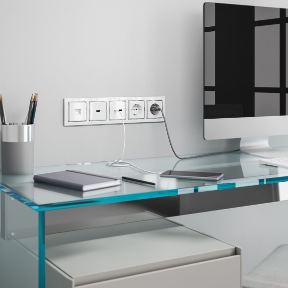 Розетка HDMI (белый) W1186001 Розетка HDMI (белый) W1186001