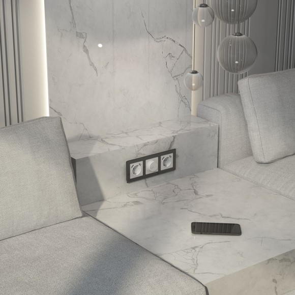 Диммер (белый акрил) W1142041 Диммер (белый акрил) W1142041