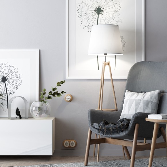 Рамка на 2 поста светлый бук W0025224