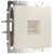 Розетка Ethernet RJ-45 (айвори матовый) W1181062