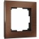Рамка на 1 пост (коричневый алюминий) WL11-Frame-01 Werkel Рамка на 1 пост (коричневый алюминий) WL11-Frame-01 Werkel