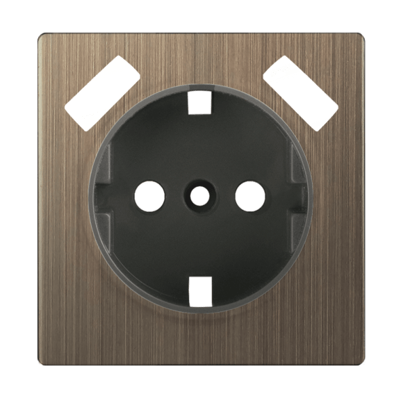 Накладка для USB розетки (бронзовый) WL12-USB-CP Werkel