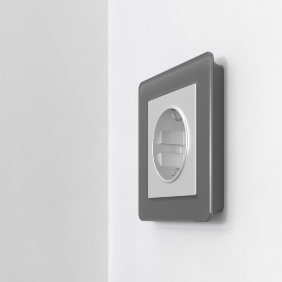 Рамка из акрила на 1 пост Acrylic графит W0012704