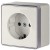 Розетка с заземлением Gallant слоновая кость W5071003