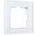 Рамка из стекла на 1 пост Favorit белый матовый W0011105