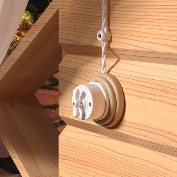 Рамка на 1 пост светлый бук W0015224