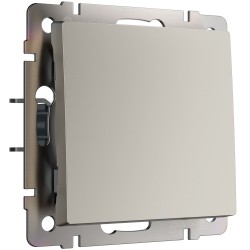 W1210004/ Выключатель одноклавишный (дымчатый) W1210004