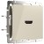 Розетка HDMI (слоновая кость) WL03-60-11 Werkel