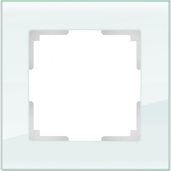 Рамка на 1 пост (натуральное стекло) WL01-Frame-01 Werkel