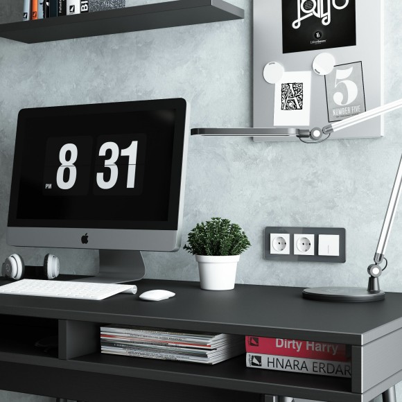 Розетка с заземлением и шторками (белый матовый) W1171161 Розетка с заземлением и шторками (белый матовый) W1171161