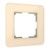 Рамка из стекла на 1 пост Elite айвори W0012443