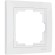 Рамка из поликарбоната на 1 пост Snabb Basic белый W0012001 Рамка из поликарбоната на 1 пост Snabb Basic белый W0012001