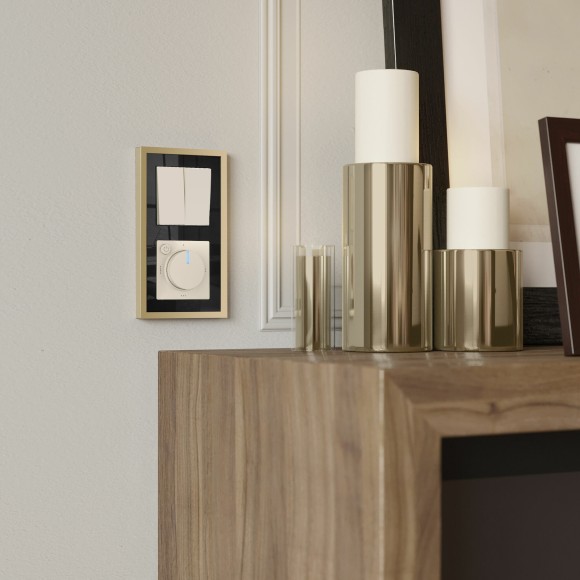 Терморегулятор электромеханический для теплого пола (айвори матовый) W1151162 Терморегулятор электромеханический для теплого пола (айвори матовый) W1151162