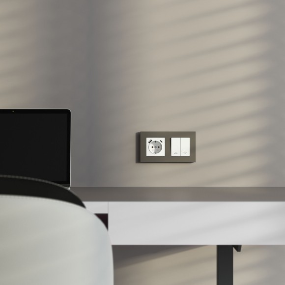 Выключатель жалюзи (белый) W1124501