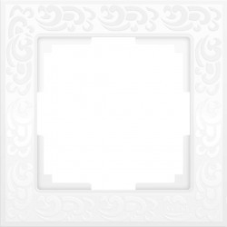 Рамка на 1 пост (белый) WL05-Frame-01-white