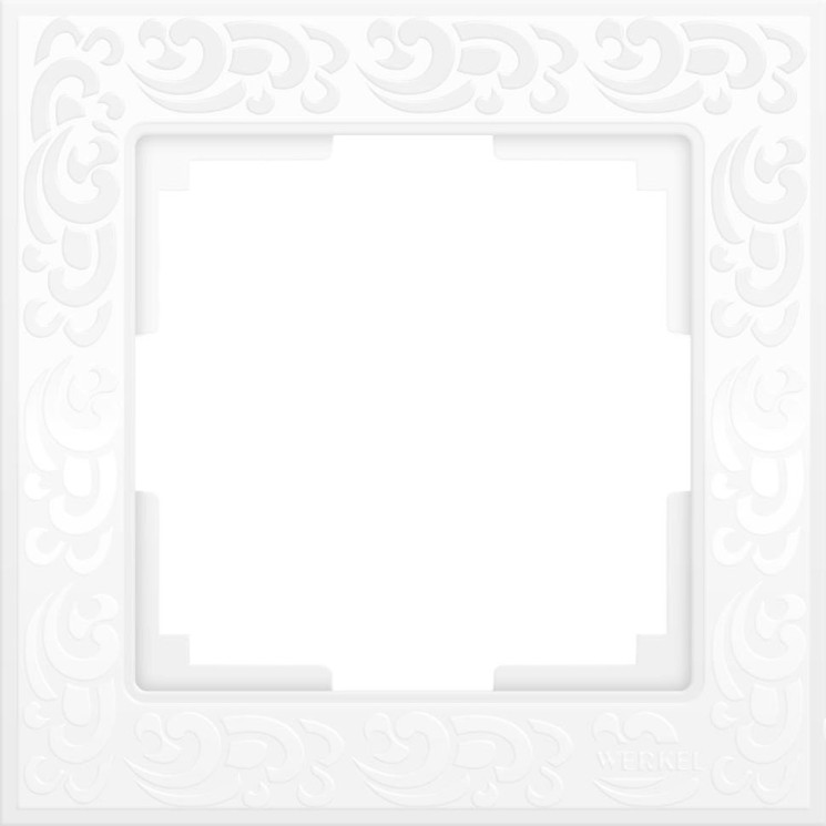 Рамка на 1 пост (белый) WL05-Frame-01-white