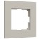 W0012917/ Рамка на 1 пост Slab (дымчатый софт) W0012917