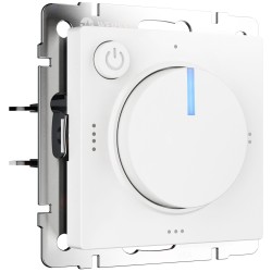 Терморегулятор электромеханический для теплого пола (белый матовый) W1151161 Терморегулятор электромеханический для теплого пола (белый матовый) W1151161