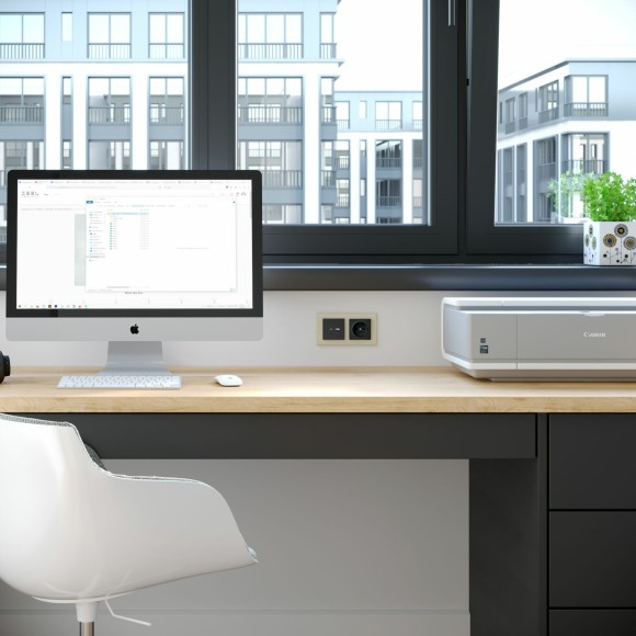 Рамка из стекла на 2 поста Favorit молочный W0021141