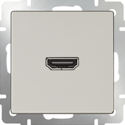 Розетка HDMI (слоновая кость) WL03-60-11