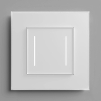 Белый soft-touch