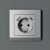 Серебряный матовый