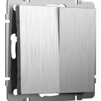 Серебряный рифленый